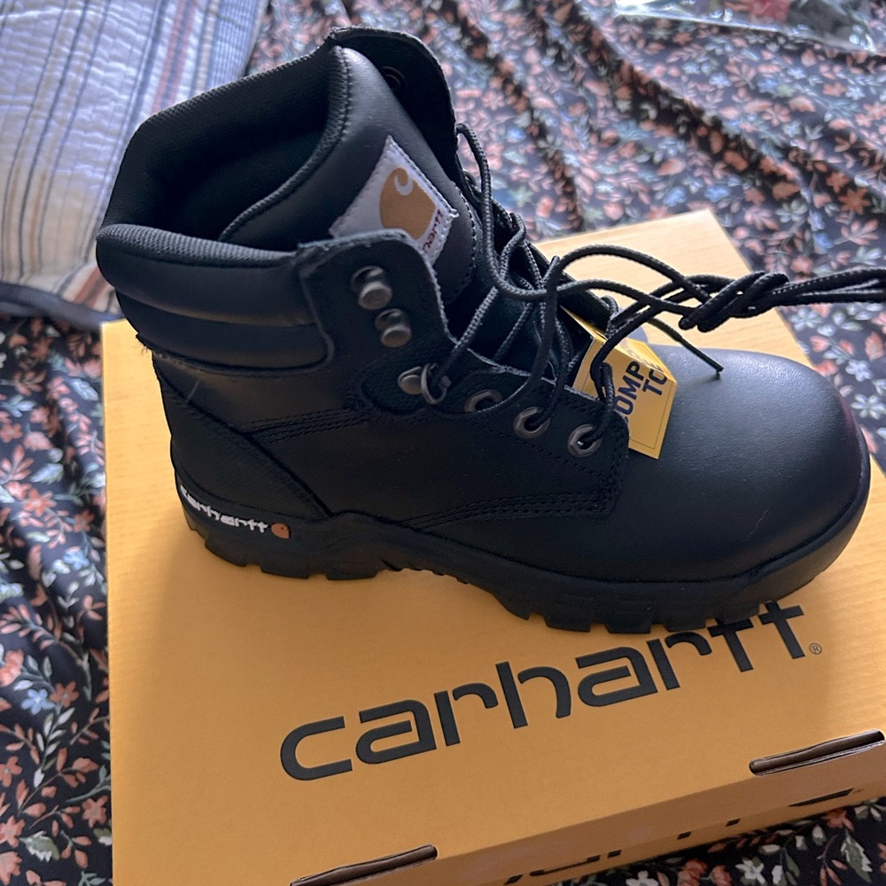 Work boots composite toe work boot women size 6.5 brand new carhartt brand
